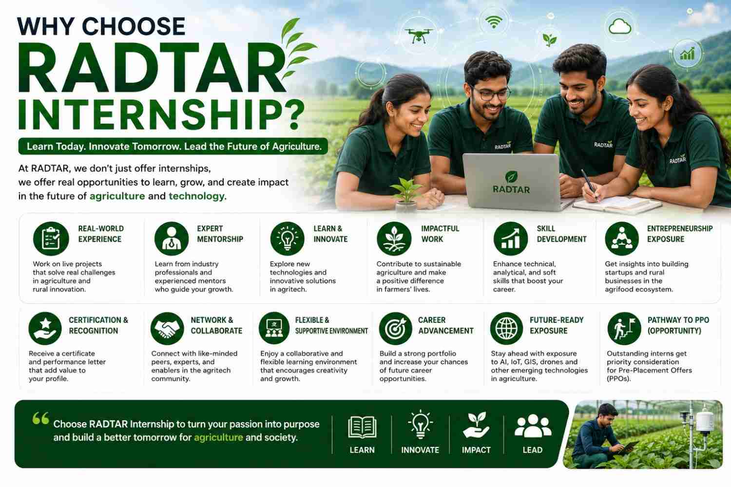 why-choose-radtar-internship